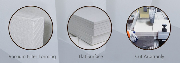 Ceramic fiber board properties