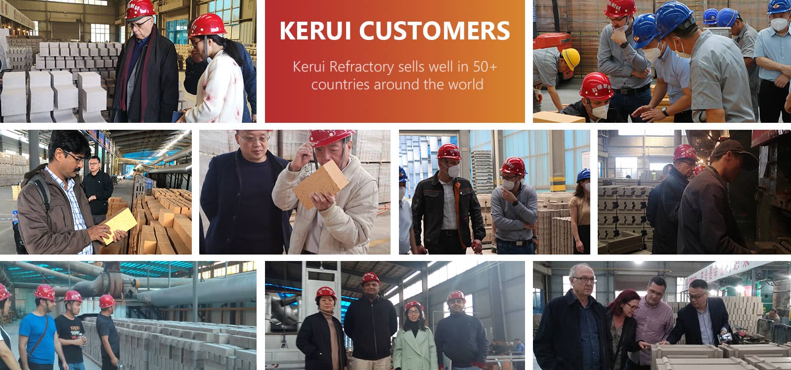 Kerui Fire Brick Manufacturers Customers