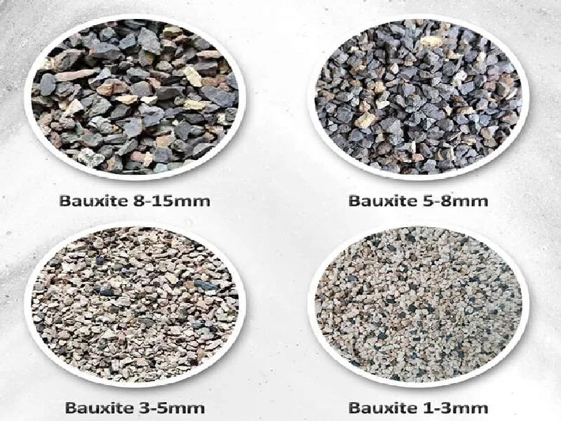 Bauxite of Different Particle Sizes